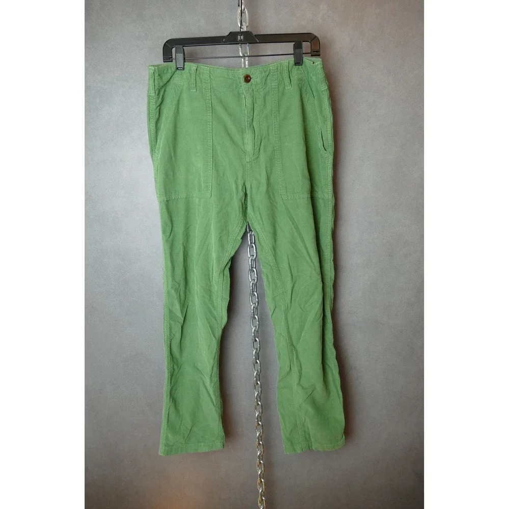 Outerknown Corduroy Pants Green Utility Style Men Size 33x31